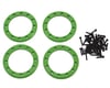 Image 1 for Traxxas Aluminum 1.9" Beadlock Rings (Green) (4)