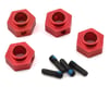 Image 1 for Traxxas TRX-4 12mm Hex Aluminum Wheel Hubs (Red) (4)