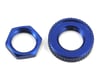 Image 1 for Traxxas 4-Tec 2.0 Aluminum Servo Saver Nuts (Blue)