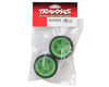 Image 3 for Traxxas 4-Tec 2.0 1.9" Front Pre-Mounted Drift Tires (Green)