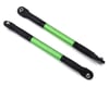Image 1 for Traxxas E-Revo 2.0 Aluminum Heavy-Duty Steering Link Push Rods (Green) (2)