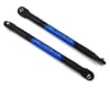 Traxxas E-Revo 2.0 Aluminum Heavy-Duty Steering Link Push Rods (Blue) (2)