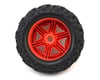 Image 2 for Traxxas Talon EXT Tires 3.8" Pre-Mounted Monster Truck Tires (2) (Orange)