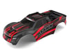 Image 1 for Traxxas Maxx Pre-Painted Truck Body (Red)