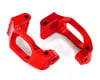 Image 1 for Traxxas Maxx Aluminum Caster Blocks (Red)