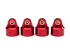 Traxxas GT-Maxx Aluminum Shock Caps (Red) (4)