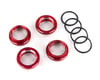 Image 1 for Traxxas GT-Maxx Aluminum Spring Retainer (Red) (4)