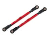 Image 1 for Traxxas WideMaxx Aluminum Toe Link Tubes (Red) (2)