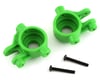 Image 1 for Traxxas Hoss/Rustler/Slash 4x4 Extreme Heavy Duty Steering Blocks (Green) (2)