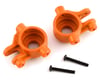 Image 1 for Traxxas Hoss/Rustler/Slash 4x4 Extreme Heavy Duty Steering Blocks (Orange) (2)