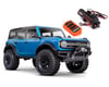 Image 1 for Traxxas TRX-4 2021 Ford Bronco 1/10 Crawler Truck w/FREE WINCH! (Velocity Blue)