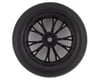 Image 2 for Traxxas Drag Slash Front Pre-Mounted Tires (Satin Black Chrome) (2)