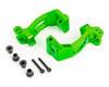 Image 1 for Traxxas Sledge Aluminum Caster Blocks Left & Right (Green) (2)