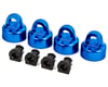 Image 1 for Traxxas Sledge Aluminum Gt-Maxx Shock Caps (Blue) (4)