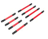 Image 1 for Traxxas TRX-4M Aluminum Suspension Link Set (Red) (8)