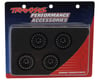 Image 2 for Traxxas 1.0” Aluminum Wheels (Black) (4)