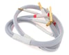 Image 1 for Trinity 2S Pro Charge Cables w/4mm & 5mm Bullet Connector (White)
