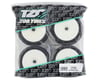 Image 3 for TZO Tires 202 1/8 Buggy Non-Glued Tire Set (White) (4) (Ultra Clay)