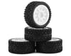 Image 1 for UDI RC 1/16 Pre-Mounted Treaded Tires (White) (4)