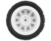 Image 2 for UDI RC 1/16 Pre-Mounted Treaded Tires (White) (4)