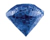 Image 2 for University Games Corp Bepuzzled 30914 3D Crystal Puzzle - Sapphire