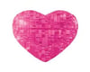 Image 2 for University Games Corp Bepuzzled 30937 3D Crystal Puzzle - Pink Heart