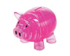 Image 1 for University Games Corp Bepuzzled 30967 3D Crystal Puzzle - Piggy Bank: 93 Pcs