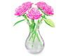 Image 2 for University Games Corp Roses in a Vase 3D Crystal Puzzle (Pink)