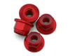 Image 1 for UpGrade RC Aluminum 4mm Serrated Wheel Nuts (4) (Red)