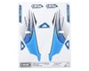 Image 1 for UpGrade RC Mini Titan E325 "Velocity" Graphic Kit (Blue - Stock Canopy)