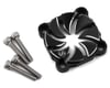 Image 1 for Usukani Aluminum Dissilient Fan Cover (Black) (25mm)