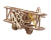 Image 1 for UGears Mini Biplane Wooden Mechanical Model Kit