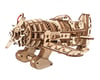 Image 1 for UGears Mad Hornet Airplane Wooden Mechanical Model Kit