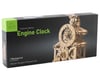 Image 9 for UGears Engine Clock Wooden Mechanical Model Kit