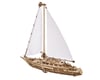 Image 3 for UGears Serenity's Dream Yacht Wooden Mechanical Model Kit