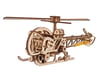 Image 2 for UGears Mini Helicopter Wooden Mechanical Model Kit