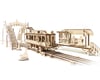 Image 1 for UGears Mechanical Town Tram Line Wooden 3D Model