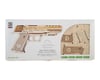 Image 2 for UGears Wolf-01 Handgun Rubber Band Firing Wooden 3D Model