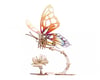 Image 4 for UGears Butterfly & Flower Mechanical Wooden 3D Model