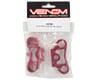 Image 2 for Venom Power Aluminum Triple Clamp Set (Red)