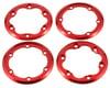 Image 1 for Vanquish Products 2.2 DH ProComp Beadlock Rings (Red) (2 Inside/2 Outside)