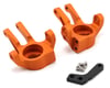 Image 1 for Vanquish Products Incision Steering Knuckle Set (Orange Anodized) (2)