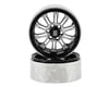 Image 1 for Vanquish Products SLW KMC XD-795 2.2 Beadlock Crawler Wheel (2-Black/Silver)