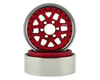 Image 1 for Vanquish Products KMC XD229 Machete 1.9 Beadlock Crawler Wheels (Red/Black) (2)