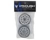 Image 4 for Vanquish Products KMC XD229 Machete V2 1.9" Beadlock Crawler Wheels (Clear) (2)