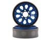 Image 1 for Vanquish Products Method 101 V2 1.9" Beadlock Crawler Wheels (Blue/Black) (2)