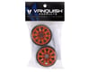 Image 5 for Vanquish Products Method 101 V2 1.9" Beadlock Crawler Wheels (Orange/Black) (2)
