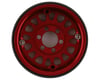 Image 2 for Vanquish Products KMC KM445 Impact 1.9" Beadlock Crawler Wheels (Red) (2)