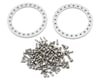 Image 3 for Vanquish Products Method 105 1.9" Beadlock Crawler Wheels (Black/Silver) (2)