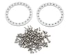 Image 3 for Vanquish Products Method 105 1.9" Beadlock Crawler Wheels (Silver/Silver) (2)